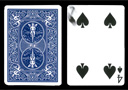 Gaff Cards 4 of spades metamorphosis 7 of clubs