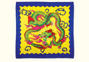 Oferta Flash  : Pañuelo de Seda Dragón 45 x 45 cm