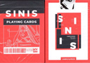 Sinis (Raspberry and Black) Playing Cards