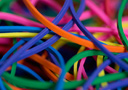 Rainbow Rubber Bands 16'' (Combo Pack)