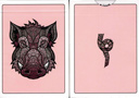 tour de magie : Wild Reserve: Pink Boar Playing Cards