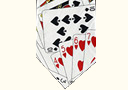 tour de magie : Corbata cartas