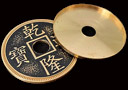 tour de magie : Expanded Shell Chinese Palace Coin (Brass)