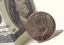 Oferta Flash  : New Coin Thru Bill - Moneda a través del billete