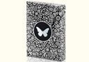 Limited Edition Butterfly Playing Cards (Black and Silver)