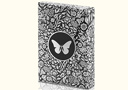 article de magie Jeu Butterfly (Marqué) Noir et Argenté (Edition Limitée)