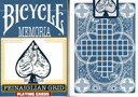Bicycle Memoria Deck (Feinaiglian Grid) Playing Cards