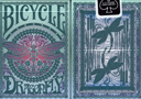 Bicycle Dragonfly (Teal) Playing Cards