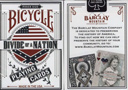 Magik tricks : Bicycle Divide of a Nation Playing Cards