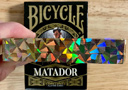 article de magie Jeu Bicycle Matador Gilded