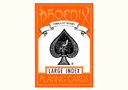tour de magie : Phoenix Deck Vibrant Series ORANGE LARGE INDEX