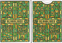 Bloodlines (Emerald Green) Playing Cards by Riffle Shuffle