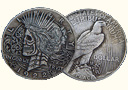 Peace Skull Head Coin