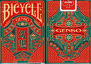 Bicycle Genso Green Playing Cards