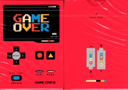 article de magie Jeu Game Over (Rouge)