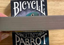 tour de magie : Jeu Bicycle Parrot Extinct Gilded
