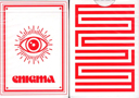 Red Enigma Playing Cards (Marked)