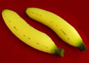 Sponge Bananas (medium/2 pieces)