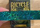 Bicycle Caterpillar (Dark) Playing Cards Gilded