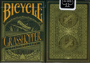 Bicycle Grasshopper Dark (Olive) Playing Cards