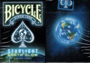 tour de magie : Bicycle Starlight Earth Glow Playing Cards