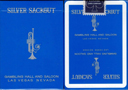 Silver Sackbut Playing Cards (Blue)