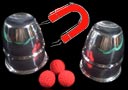 Chop Cup and Balls Combo Aluminium