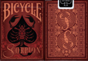 Bicycle Scorpion (Red) Playing Cards