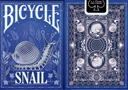 Bicycle Snail (Blue) Playing Cards