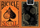tour de magie : Bicycle Snail (Orange) Playing Cards