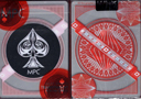 Red Transparent Playing Cards by MPC