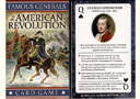 Famous Generals of the American Revolution Playing Cards