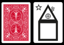 tour de magie : Bicycle House ESP Unit Card (6 symbols)