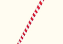 tour de magie : Vanishing Cane (Red and White-color, metal)