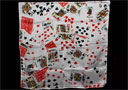 article de magie Foulard Cartes (45 x 45 cm)