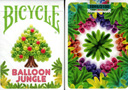 article de magie Jeu Bicycle Balloon Jungle Biseauté