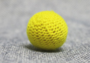 tour de magie : Crochet Ball .75 inch Single (Yellow)