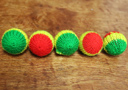 tour de magie : Crochet 5 Ball combo Set (1''/Multi Color)