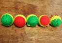 Crochet 5 Ball combo Set (1''/Multi Color)