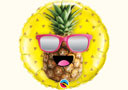 tour de magie : Ballon Mr Cool Pineapple Aluminio 45 cm