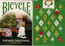 article de magie Jeu Bicycle Vintage Christmas