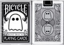 tour de magie : Bicycle Boo Back Playing Cards (Grey)