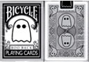 Bicycle Boo Back Playing Cards (Grey)