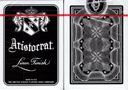 tour de magie : Jeu Signature Edition Aristocrat Linen Finish Noir