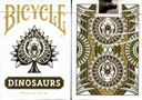 Gilded Bicycle Dinosaur Playing Cards