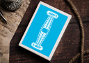 Jerry's Nugget (Icey Blue) Marked Monotone Playing Cards