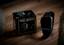 REEL WATCH Stainless with black band smart watch (KEVLAR)