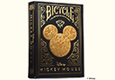 Bicycle Disney Mickey Mouse (Negro y Dorado)