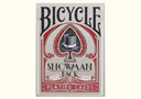 Snowman Bicycle playing cards