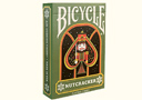 article de magie Jeu Bicycle Nutcracker (Vert)